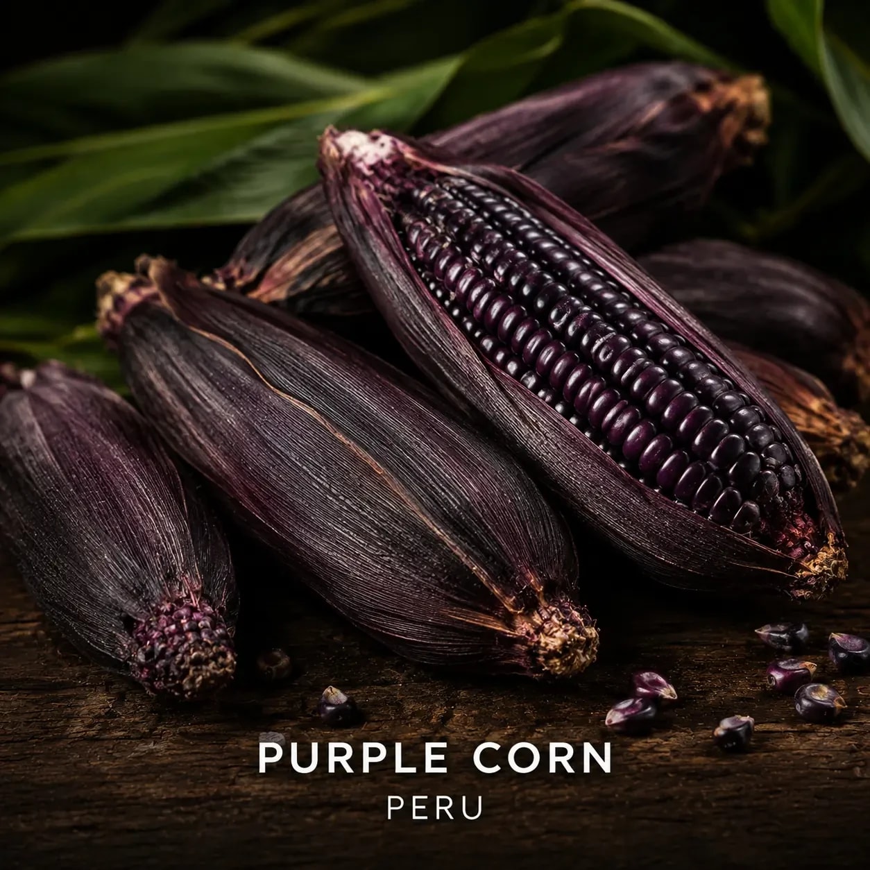 Purple corn